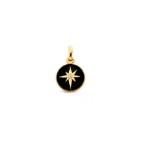Pendentif Arthus Bertrand Etoile Noire Diamant