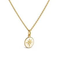 Pendentif Arthus Bertrand Etoile Ivoire Diamant
