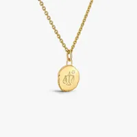 Médaille Arthus Bertrand Astro Balance Or Jaune & Diamant