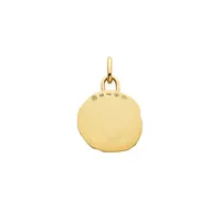 Médaille Arthus Bertrand Astro Lion Or Jaune & Diamant