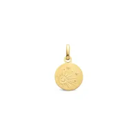 Pendentif Or Jaune & Diamant Lune - Ivoire
