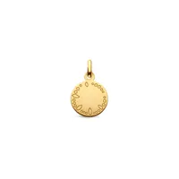 Pendentif Arthus Betrand Or Jaune Etoile - Orange