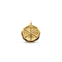 Médaille Baptême Arthus Bertrand Monogramme du Christ
