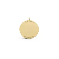 Médaille Arthus Bertrand l'Éclipse 18 mm, or jaune satinée
