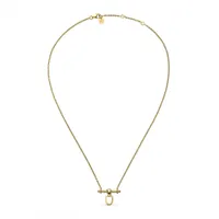 Collier Arthus Bertrand Trapèze Or Jaune