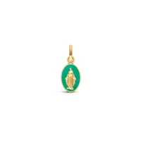Médaille Miraculeuse Arthus Bertrand Vert Émeraude