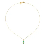 Médaille Miraculeuse Arthus Bertrand Vert Émeraude