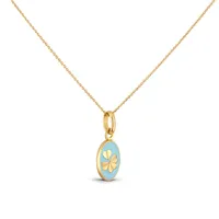 Pendentif Arthus Bertrand Trèfle Bleu