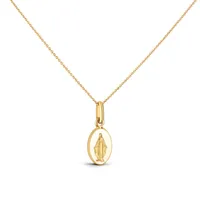 Médaille Miraculeuse Arthus Bertrand, or jaune, ivoire