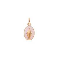 Médaille Arthus Bertrand Vierge Miraculeuse Rose Poudré