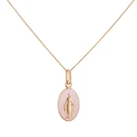 Médaille Arthus Bertrand Vierge Miraculeuse Rose Poudré