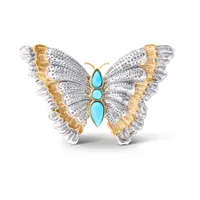 Broche Buccellati Papillon Blossoms Venezia