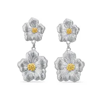 Boucles d'oreilles Buccellati Blossoms Vermeil