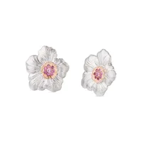 Boucles d'oreilles Buccellati Blossoms Saphirs