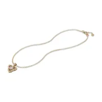 Pendentif Buccellati Opera Tulle Heart, or rose