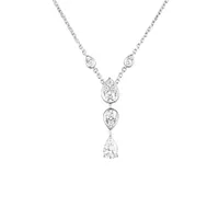 Pendentif Chaumet Josephine Ronde D'Aigrette en or blanc et diamants