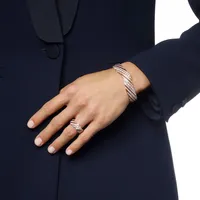 Bracelet Chaumet Joséphine Aigrette en Or Rose avec Diamants