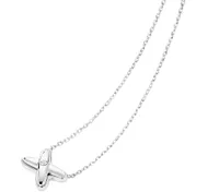 Pendentif Chaumet Jeux de Liens, or blanc, diamant