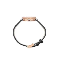 Montre L'HEURE DU DIAMANT lunette sertie diamants Mécanique, Bracelet satin blanc, Boucle ardillon en or rose sertie diamants, Cadran nacre perlée 12 diamants
