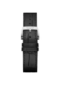 Montre L.U.C QUATTRO Bracelet alligator bleu, Boucle ardillon en platine, Cadran bleu
