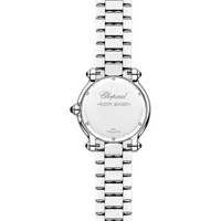 Montre HAPPY SPORT The First Quartz, Bracelet "galet" acier, Cadran argenté grainé chiffres romains