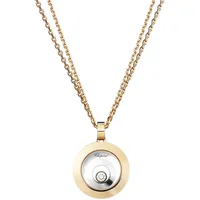 Pendentif Chopard Happy Spirit, or blanc et or rose
