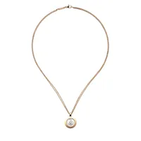 Pendentif Chopard Happy Spirit, or blanc et or rose
