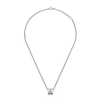 Pendentif Chopard Luxe Ice Cube, Or Blanc