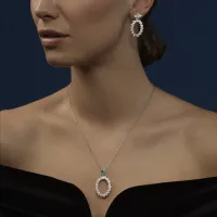 Pendentif L'Heure du Diamant Marquise