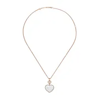 Pendentif Chopard Happy Hearts en Or rose et diamants