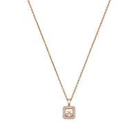 Pendentif Chopard Happy Diamonds Icons en Or Rose et Diamants
