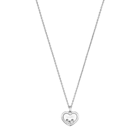 Pendentif Happy Diamonds ICONS Coeur GM pavé