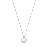 Pendentif Happy Diamonds ICONS Coeur GM pavé