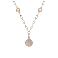 Pendentif Chopard Happy Diamonds Planet, Or Rose et Diamants