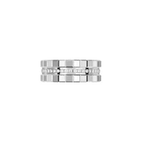 Bague Chopard Ice Cube en Or Blanc et Diamants