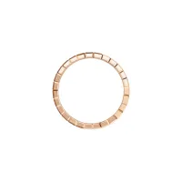 Bague ICE CUBE 2 rangs sertie diamants