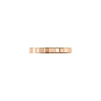 Bague Ice Cube Chopard Or Rose