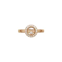 Bague Happy Diamonds ICONS Rond PM pavée