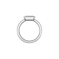 Bague Happy Diamonds ICONS Carré PM pavée