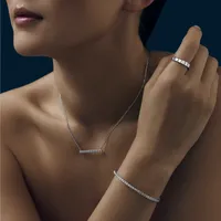 Bracelet Jonc ICE CUBE, Taille L (18 cm)