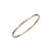 Bracelet Jonc Chopard Luxe Ice Cube, Or Rose