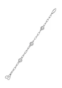 Bracelet Chopard Happy Diamonds en or blanc et diamants