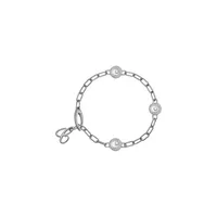 Bracelet Chopard Happy Diamonds en or blanc et diamants
