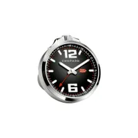 Réveil MILLE MIGLIA Style Chronomètre Cadran noir