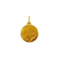 Médaille Petite Fille au papillon