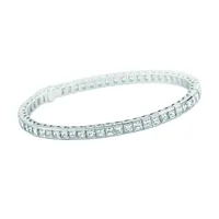 Bracelet Ligne Diamants taille Princesse