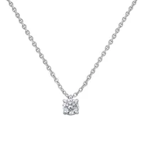Pendentif Brillant serti 4 griffes