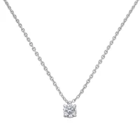 Pendentif Brillant serti 4 griffes