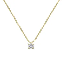 Pendentif Brillant serti 4 griffes