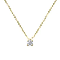 Pendentif Brillant serti 4 griffes